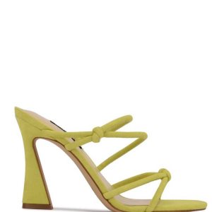 Nine West Kims Chanclas Sandals Amarillo | 2038-NUHGE