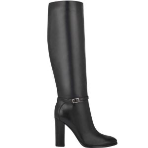 Nine West Kimy Boots Negras | 6721-SBEUJ