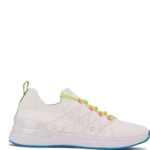 Nine West Knit Sneakers Blancas | 2350-HMIPA