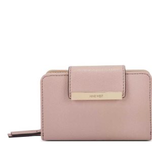 Nine West Lawson Slg French Wallet Rosas | 1087-DYXGR