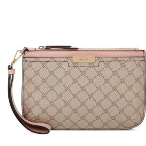 Nine West Lawson Wristlet Beige Rosas | 5762-WFKQC