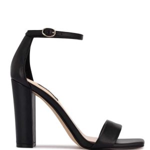 Nine West Marrie Ankle Correa Negras | 5641-GNTJR