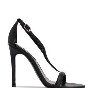 Nine West Melike Vestido Sandals Negras | 2197-TGCSP