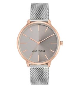 Nine West Mesh Bracelet Plateadas | 0648-UPRAY