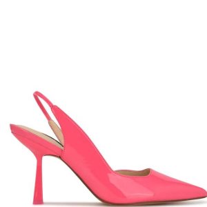 Nine West Mollie Pointy Puntera Slingbacks Rosas | 3718-OVBPE