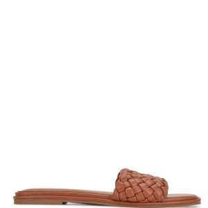 Nine West Ohhi Planos Chanclas Sandals Beige | 1249-EITPJ