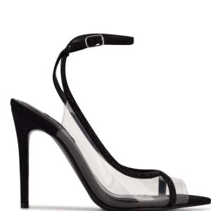 Nine West Parise Ankle Correa Negras | 6250-PAEKN