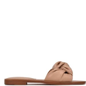 Nine West Rosey Chanclas Sandals Rosas | 0194-JEHWQ