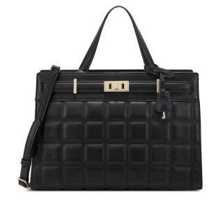 Nine West Sadie Jet Set Satchel Negras | 3270-NULBP