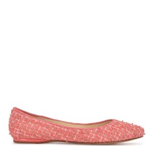 Nine West Speakup Almond Puntera Coral | 5831-ECYSU