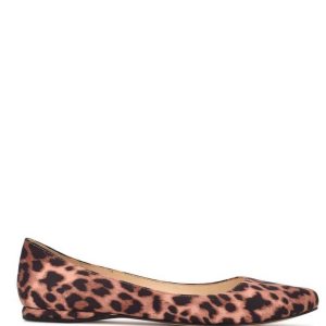 Nine West Speakup Almond Puntera Leopardo | 5096-JSTDR