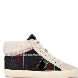 Nine West Stunnah High Top Sneakers Rojas Creme | 6154-MWQHB