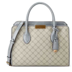 Nine West Susan Jet Set Satchel Beige | 0172-ILWMB