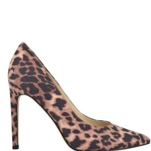 Nine West Tatiana Pointy Puntera Pumps Leopardo | 2138-LMDAF