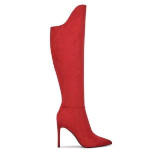 Nine West Teleena Boots Rojas | 6045-TGAEJ