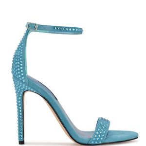 Nine West Toria Ankle Correa Sandals Turquesa | 2546-WDEZV