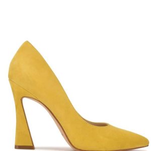 Nine West Trendz Pointy Puntera Pumps Amarillo | 0873-OVPUK