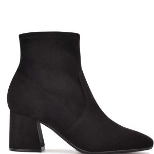 Nine West Viper 9x9 Booties Negras | 0145-AVXML