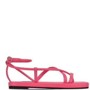 Nine West Waren Tiras Sandals Rosas | 3850-PLKWF