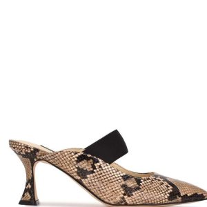 Nine West Watchit Pointy Puntera Mules | 3168-CTFPQ