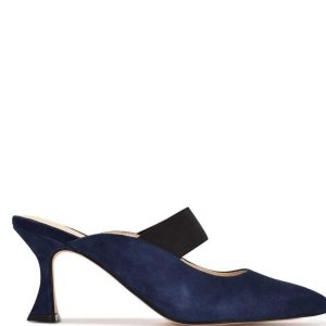 Nine West Watchit Pointy Puntera Mules | 3986-NIMVA