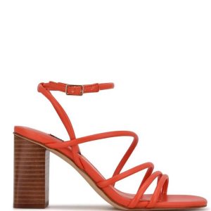 Nine West Yeap Chanclas Sandals Naranjas | 4618-WOKVY