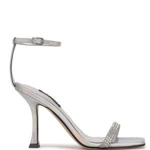 Nine West Yess Rhinestone Ankle Correa | 3169-MNXPH