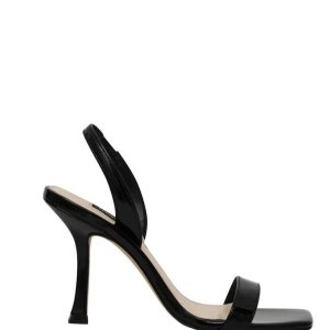 Nine West Yup Destalonadas Sandals Negras | 3946-ADHWF